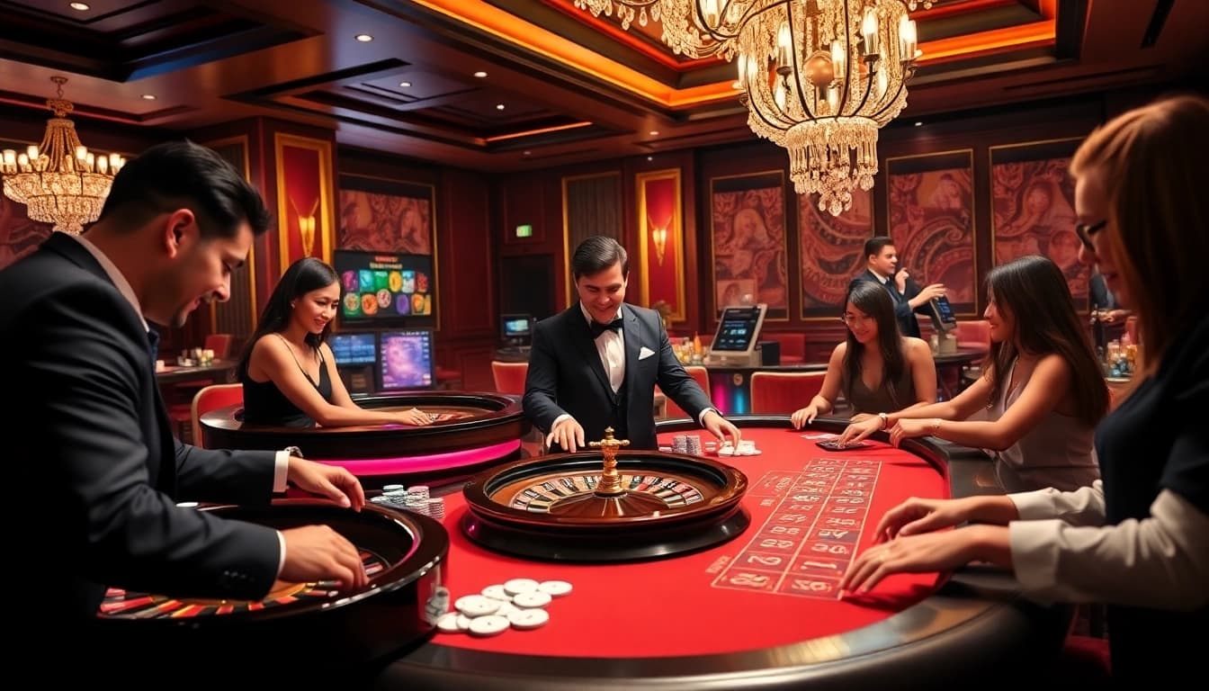 Experience Live Casino 98Win at its finest, with professional dealers and engaging gaming tables.