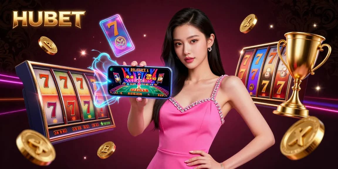 Experience HUBET's vibrant online casino with stunning live dealer games and dynamic slot action.
