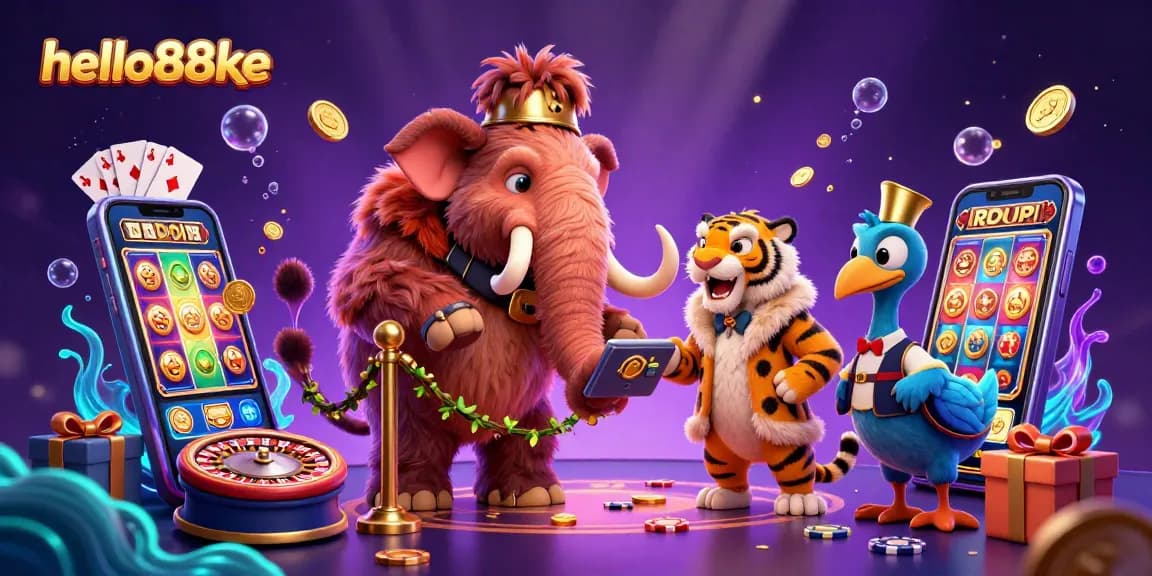 Engage with exciting casino action at hello88ke featuring a mammoth bouncer and gaming elements.
