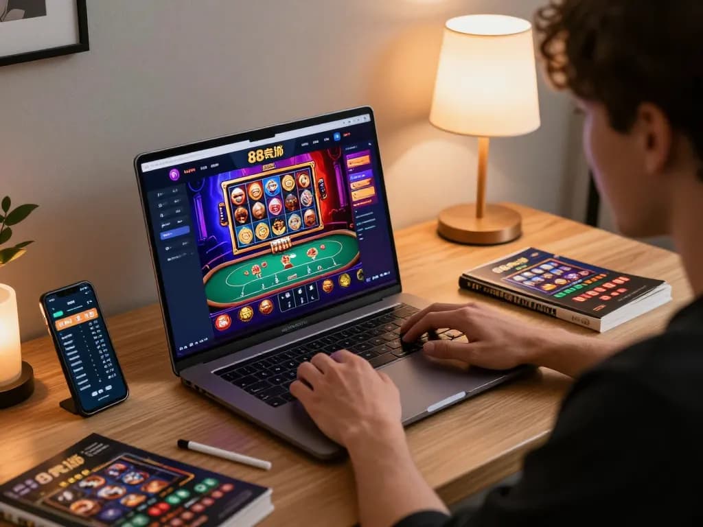 Engaging gameplay on the 88คลับ casino interface showcasing vibrant slot machines and poker tables