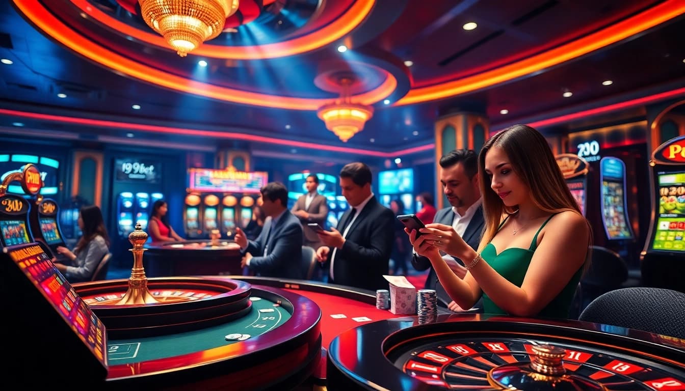 Experience the thrill of i9bet with vibrant online casino gaming featuring roulette and poker.