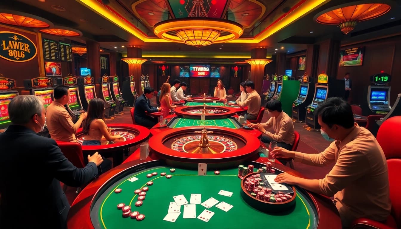 Watch players winning big at the vibrant online casino experience of https://twin68.world/ with roulette and poker.