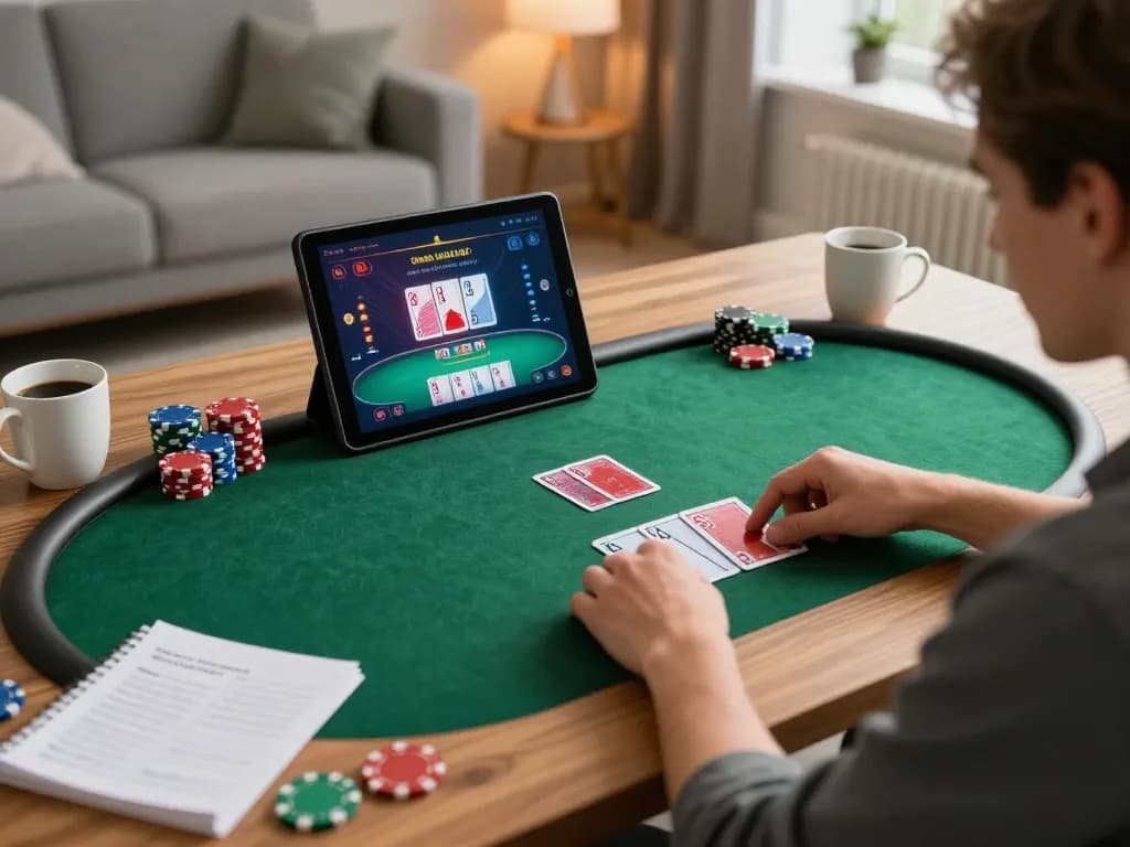 Experience link vào DOLA789 through engaging online poker gameplay at home.