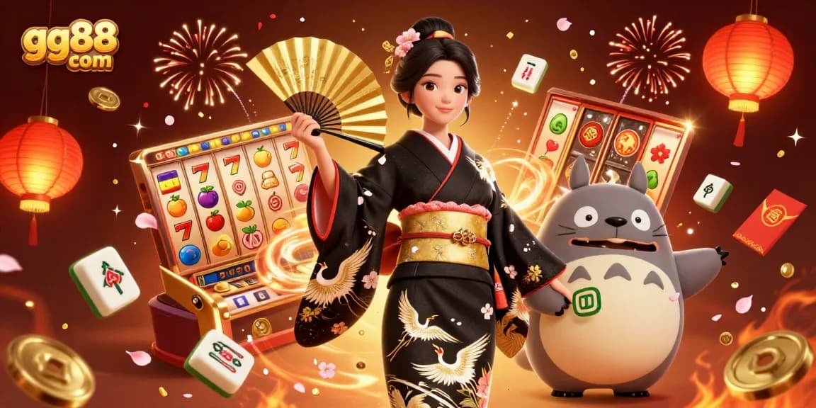 Experience the thrill of gaming at gg88 com with vibrant slot machines and enchanting characters.