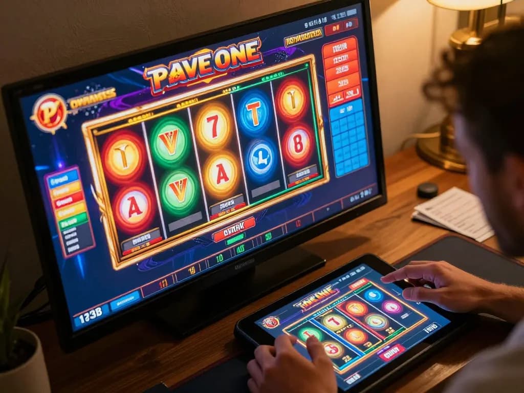 Experience the thrill of online gaming at 123B with vibrant slot games and cozy home atmosphere