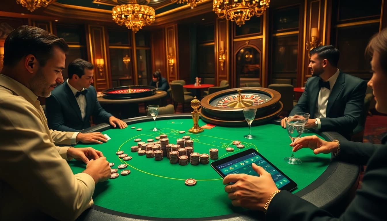 Immerse in the thrilling W188 casino experience with elegant poker action and vibrant roulette.