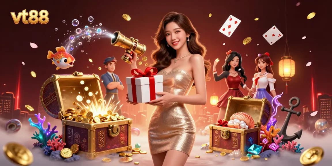 Win big at vt88 with festive Lunar New Year themes and glamorous promotions enticing players.