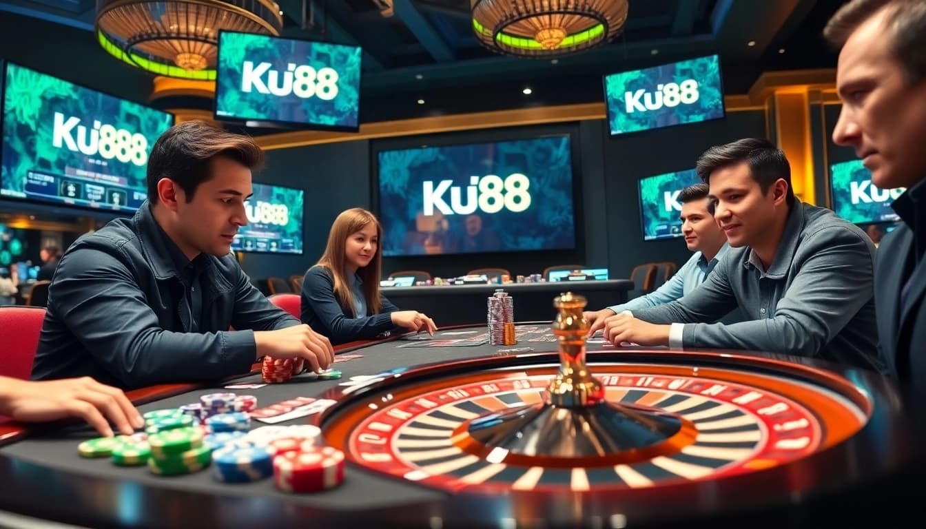 Experience thrilling gaming moments at Ku88 with vibrant casino action.