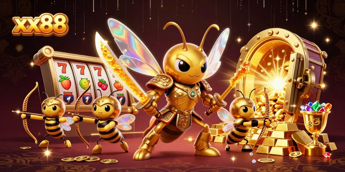 Win big with xx88's immersive casino experience highlighted by a dynamic 3D illustration.
