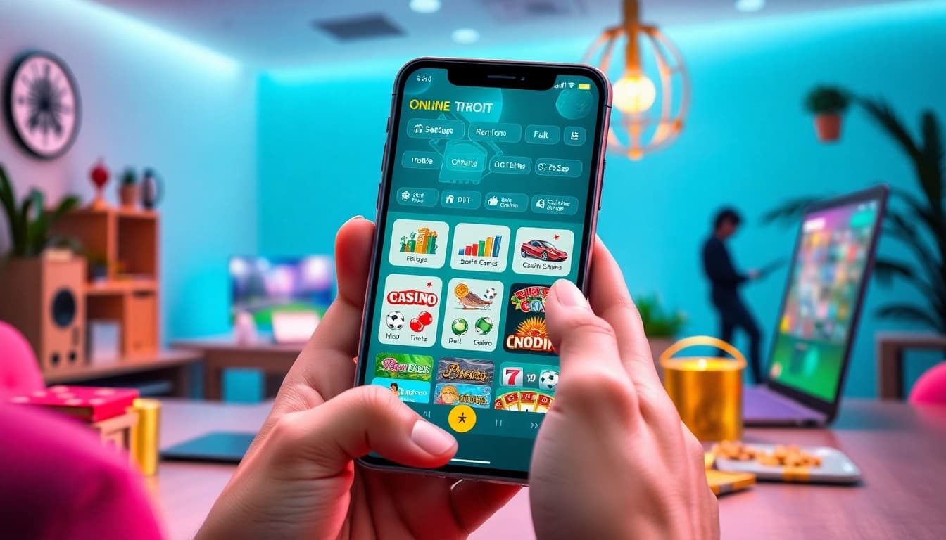 Interactive mobile gambling experience at https://566.jpn.com/ featuring various game options.