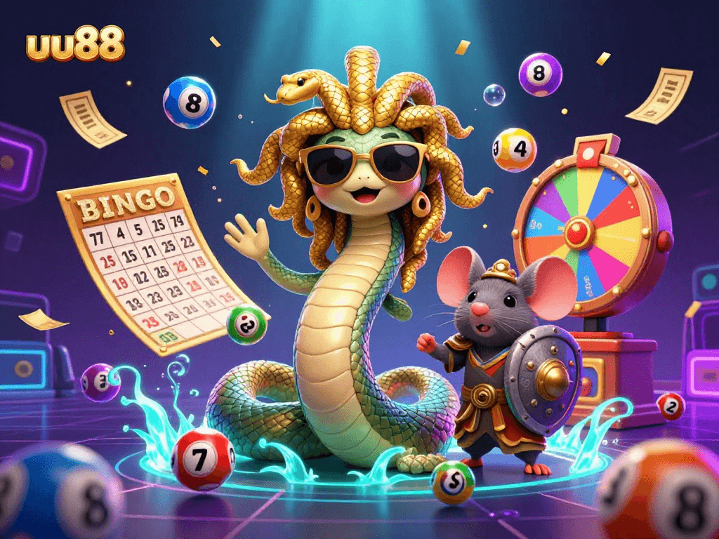 Engage with the thrilling uu88 adventure filled with lottery balls and a dynamic prize wheel.