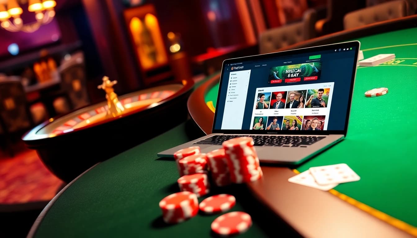 Experience high-stakes action at Nhà cái 8DAY with vibrant casino elements and gaming excitement.