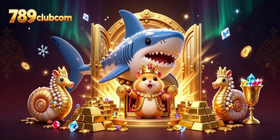 Bet on massive wins at 789clubcom with the fascinating golden hamster king and treasures!