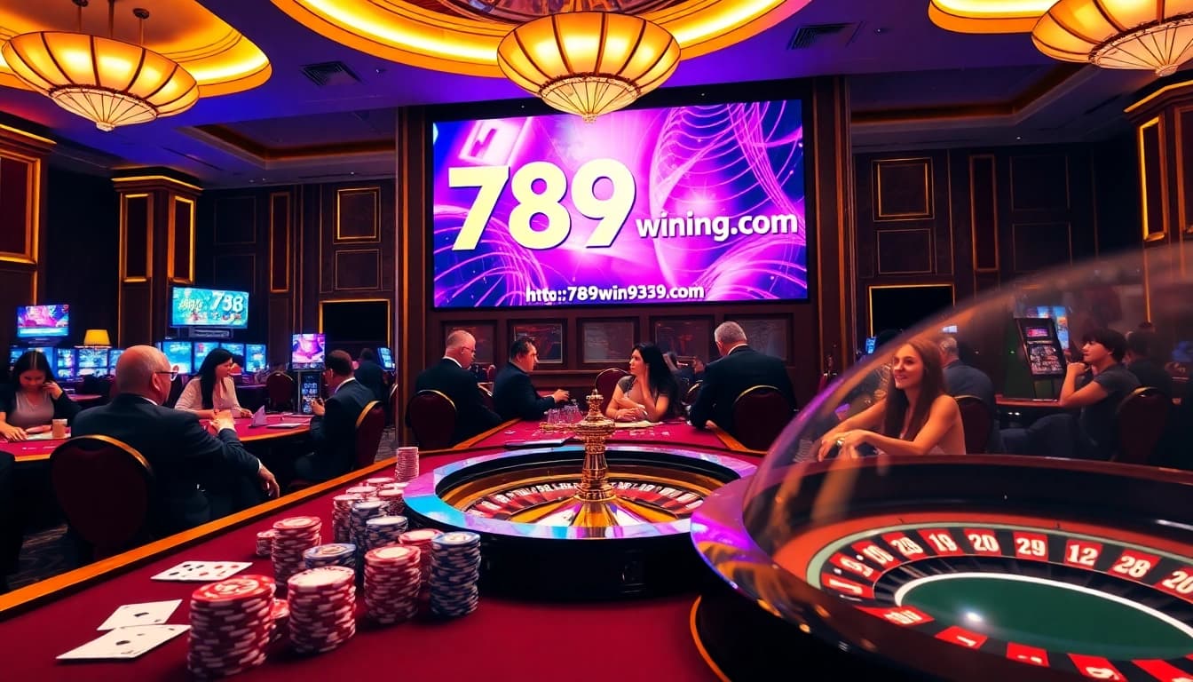 Plush casino gaming table at https://789win939.com/ with poker chips and cards bringing excitement.