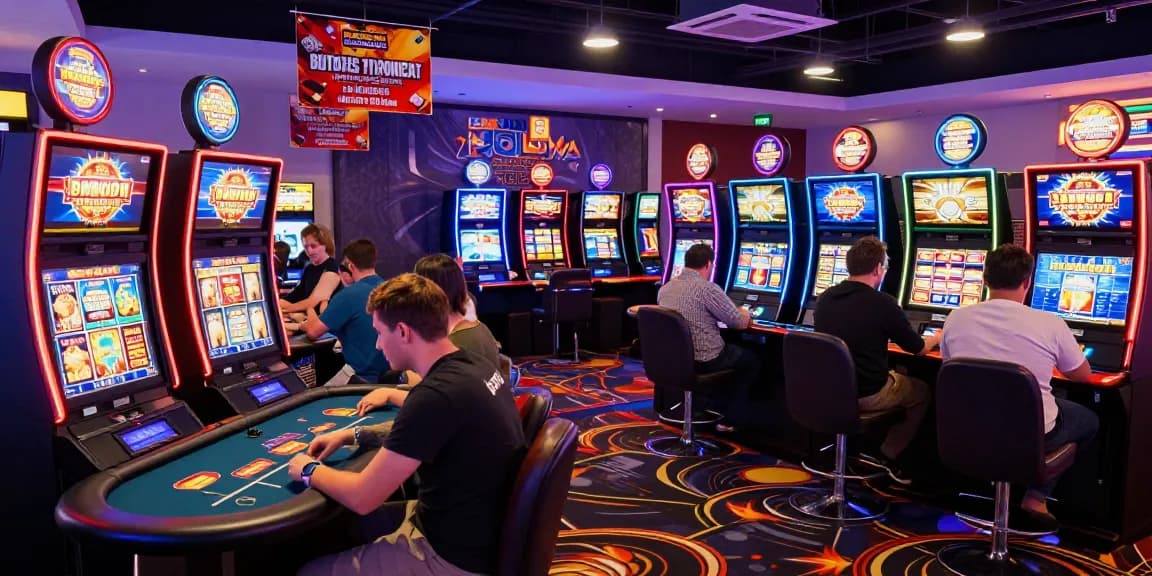 Players enjoying vibrant casinos not on Gamstop filled with exciting games and promotions.