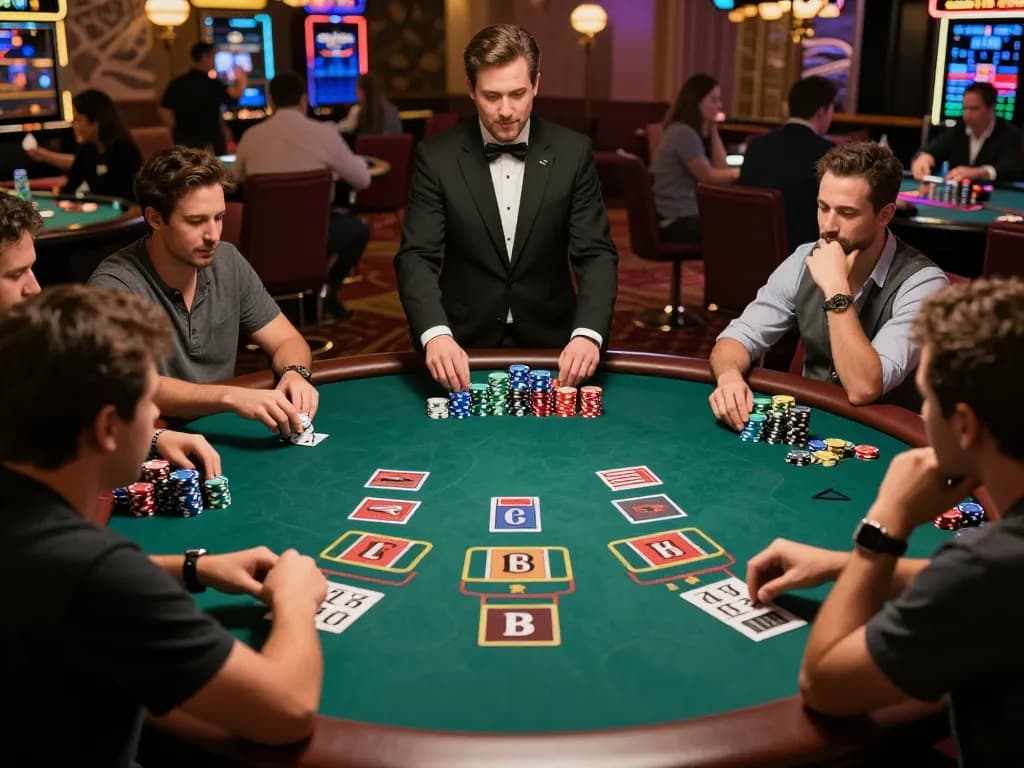 Experience the thrill of blackjack at 79 KING casino with engaged players and dynamic gameplay.