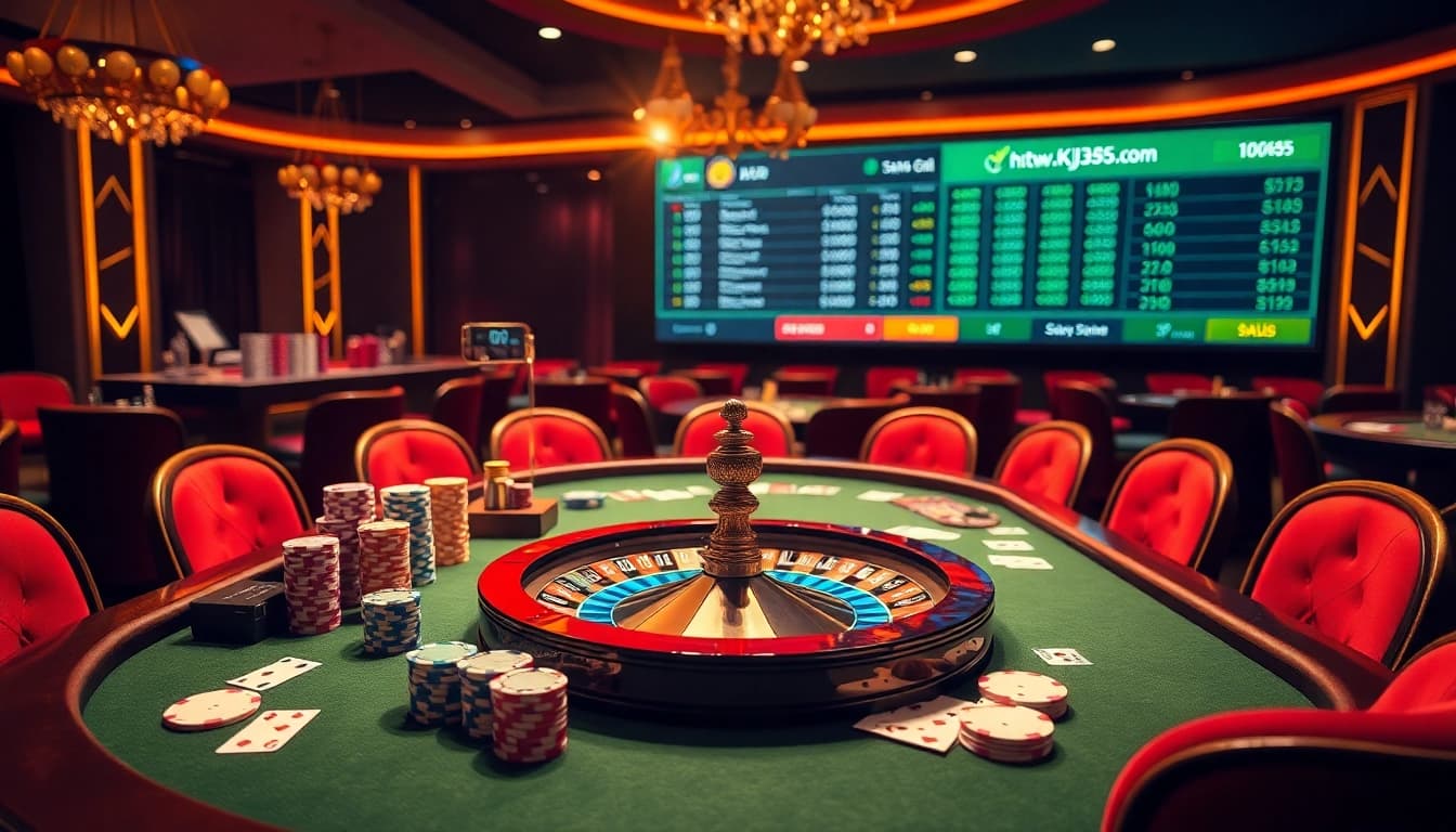 Experience the thrill of winning at https://kjc365.com/ with vibrant casino tables and exciting games.