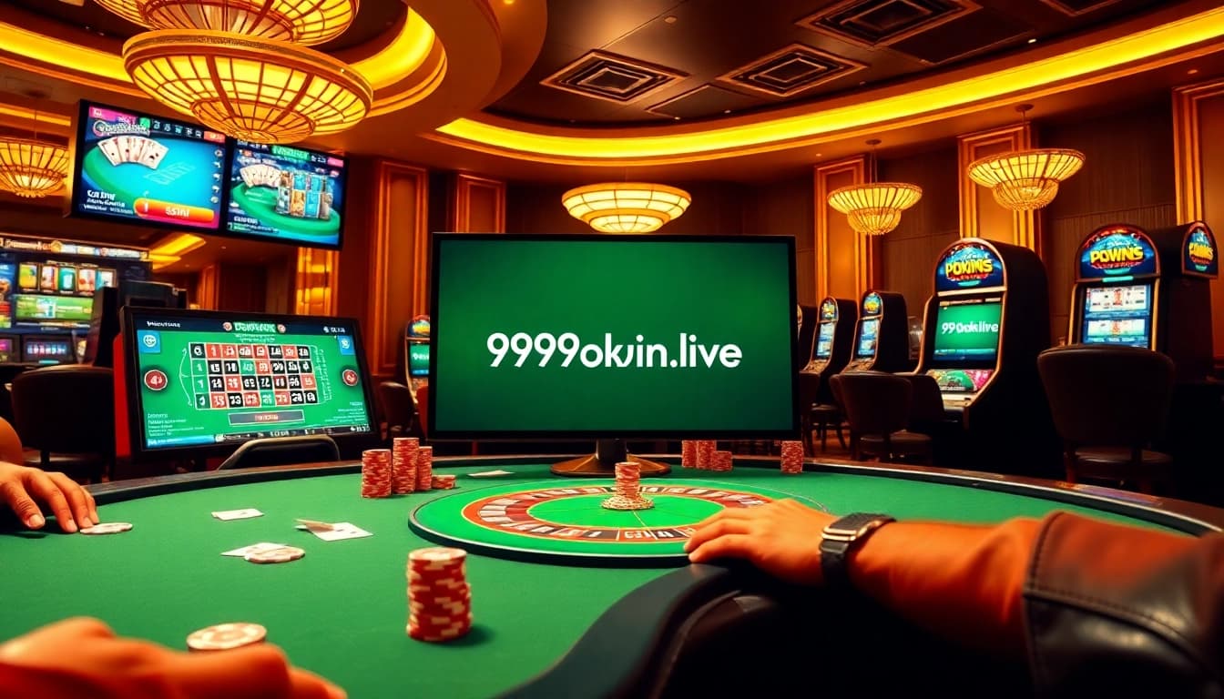 Experience thrilling online gaming at https://99okwin.live with poker, slots, and roulette.