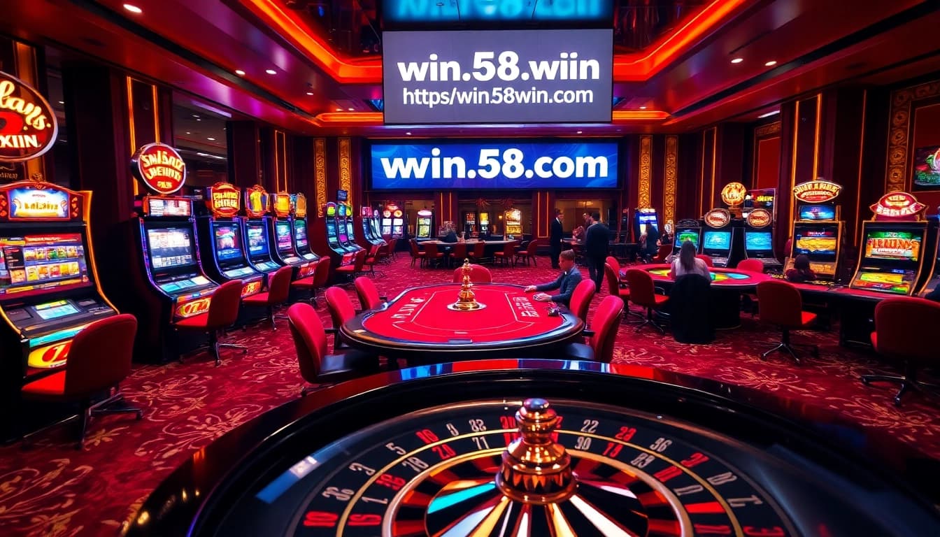 Experience the thrill at https://win58win.com/ with vibrant casino games and exciting online betting.