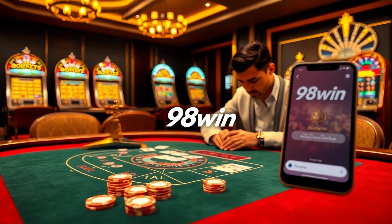 Engage with the thrilling atmosphere of blackjack while exploring 98win đăng nhập for seamless online access.
