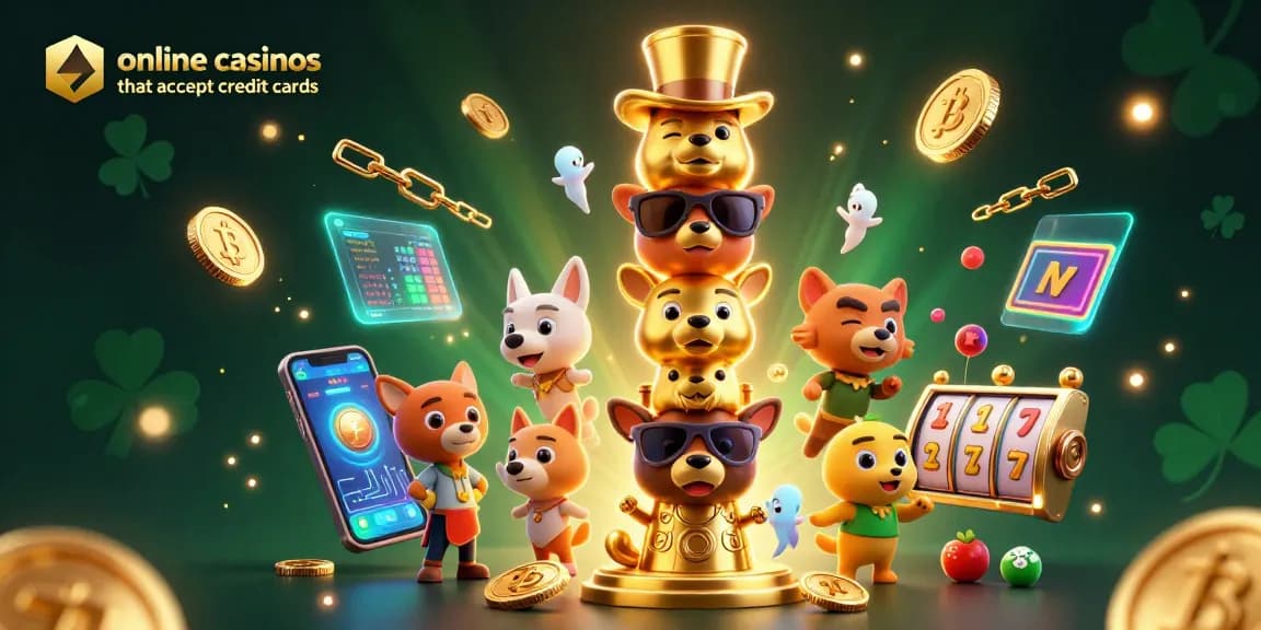 Engage with online casinos that accept credit cards showcasing vibrant games and captivating visuals.