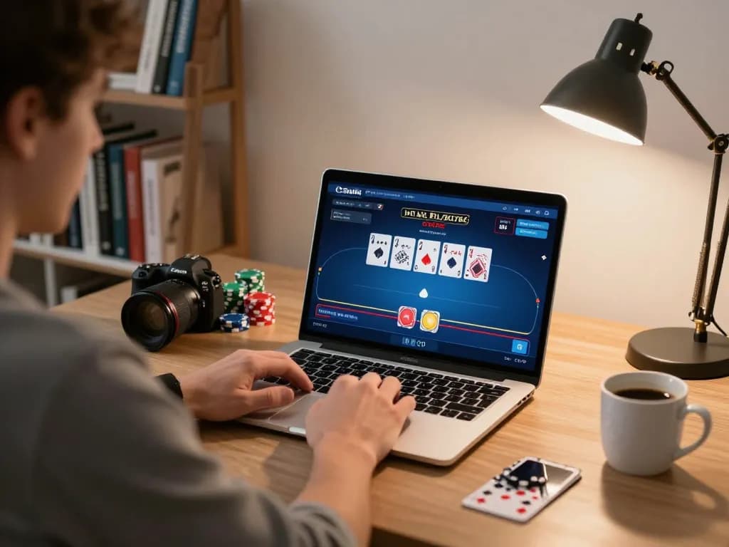 Play poker online at trang chủ 79king with ambient lighting and a focused atmosphere.