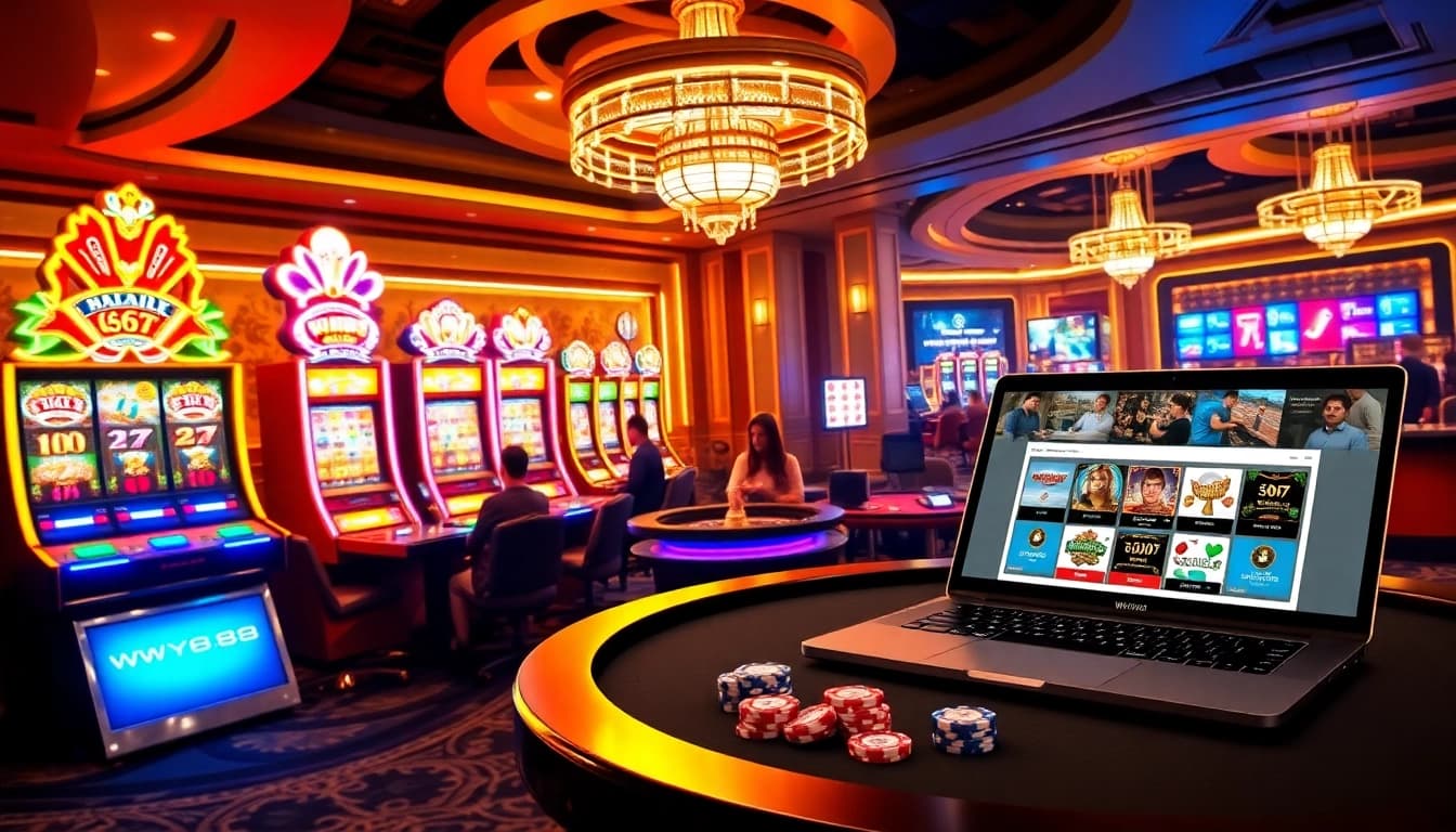 Experience the excitement of ww88 with vibrant casino games and an online interface.