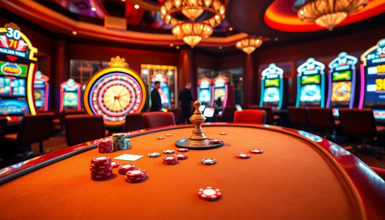 Betting on exciting games at KJC football-themed online casino tables.
