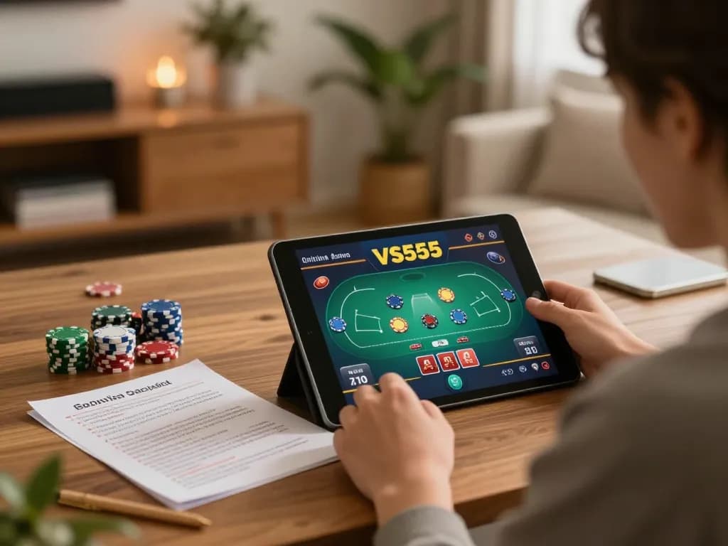 Experience thrilling gameplay at VS555 Casino with engaging table games from the comfort of home