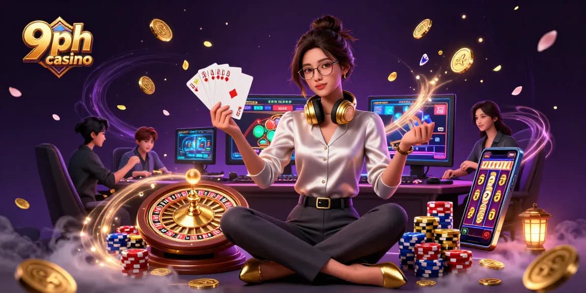 Experience the excitement of 9ph casino with dynamic gaming elements and an elegant setup.