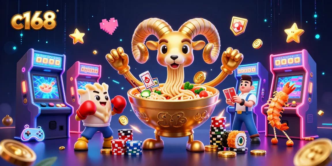 Activate your luck with c168's dynamic casino characters and vibrant gaming elements.