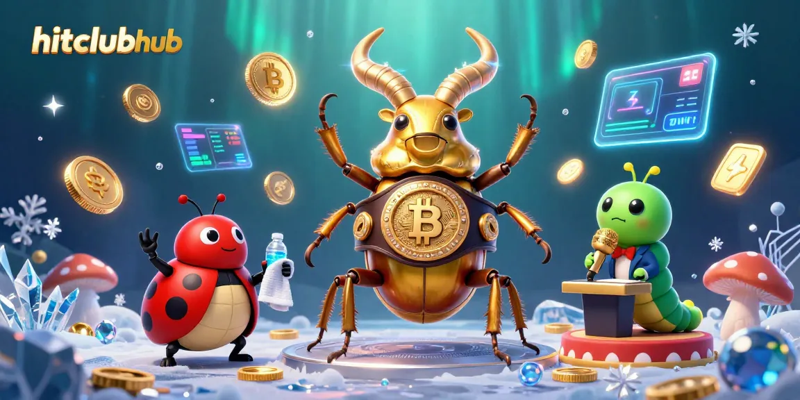 Experience thrilling gambling at hitclubhub with vibrant visuals of a unique 3D casino scene.