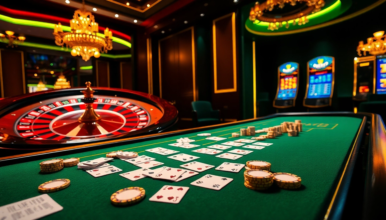 Experience thrilling gameplay at https://qq88.social/ with luxurious casino tables and exciting betting action.