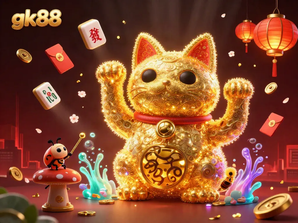 Engage in thrilling gameplay with gk88’s vibrant elements, showcasing a vibrant online gambling scene.