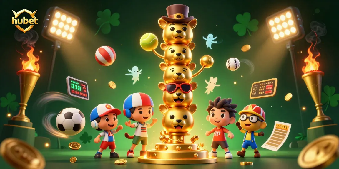 Experience thrilling sports betting action with hubet's vibrant interactive elements.