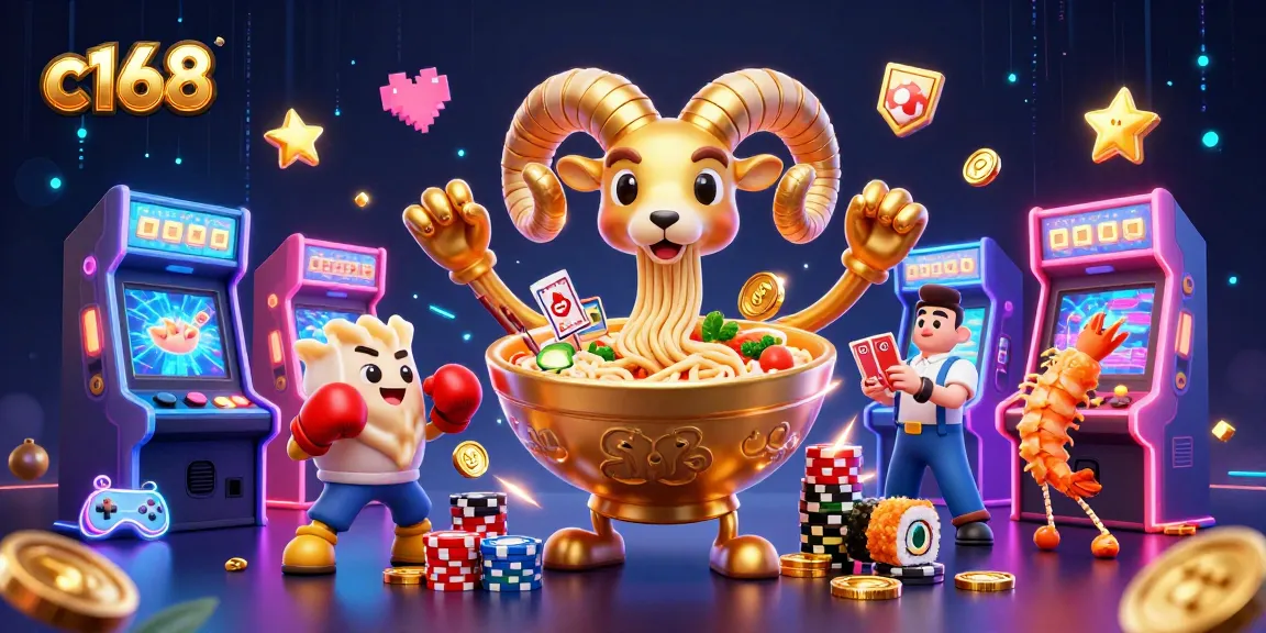 Activate your luck with c168's dynamic casino characters and vibrant gaming elements.