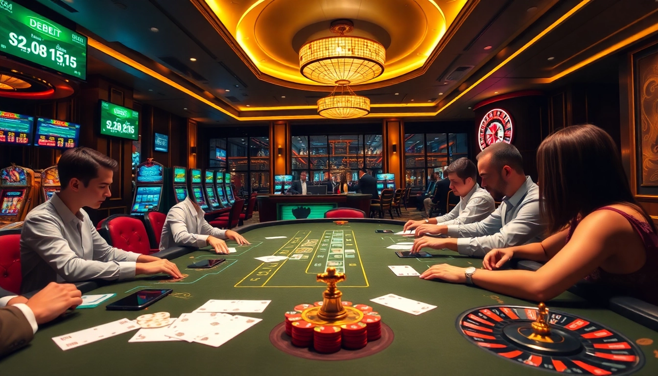 Winning at Nhà Cái DEBET with engaging poker table action and casino excitement.