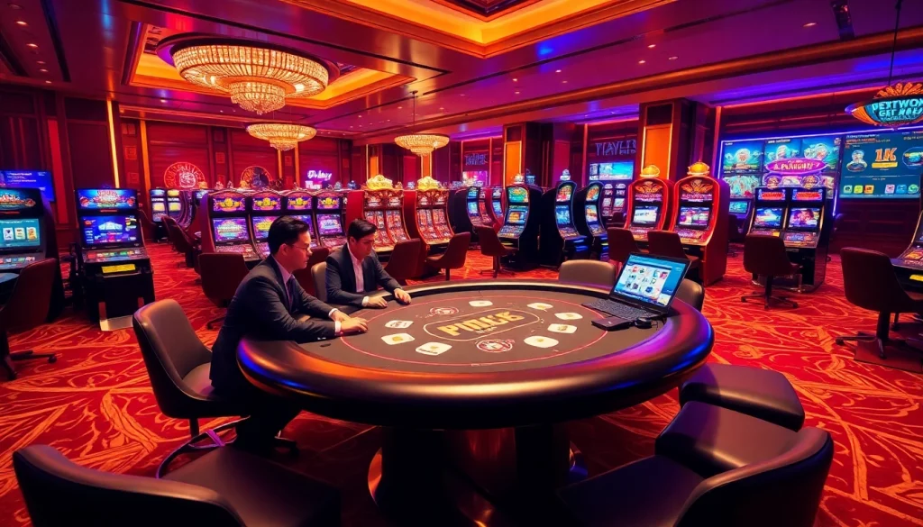 Experience the thrill of winning at https://nk88s.net/ with vibrant slot machines and exclusive poker tables.