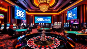 Experience thrilling gaming excitement at 888vi com with upscale casino ambiance.