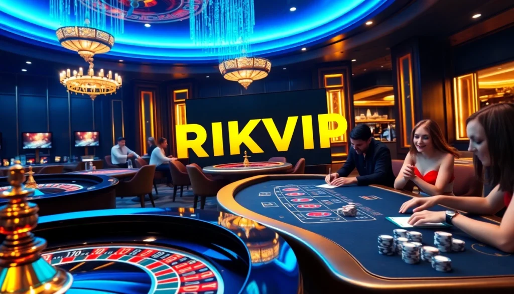 Experience exciting online games at rikvip with dynamic casino visuals and engaging gameplay.