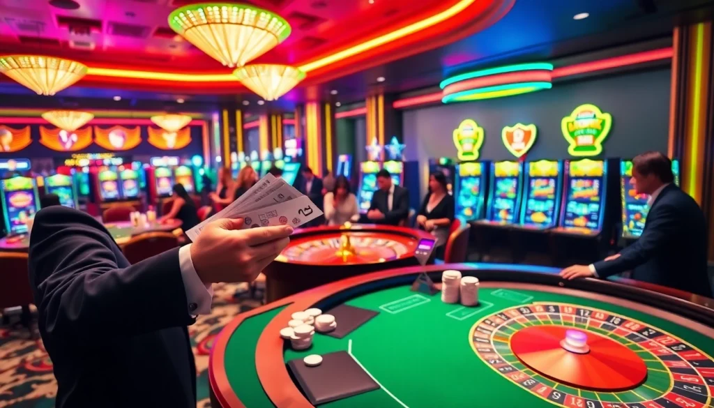 Experience excitement at NK88 casino with vibrant tables and thrilling gameplay.