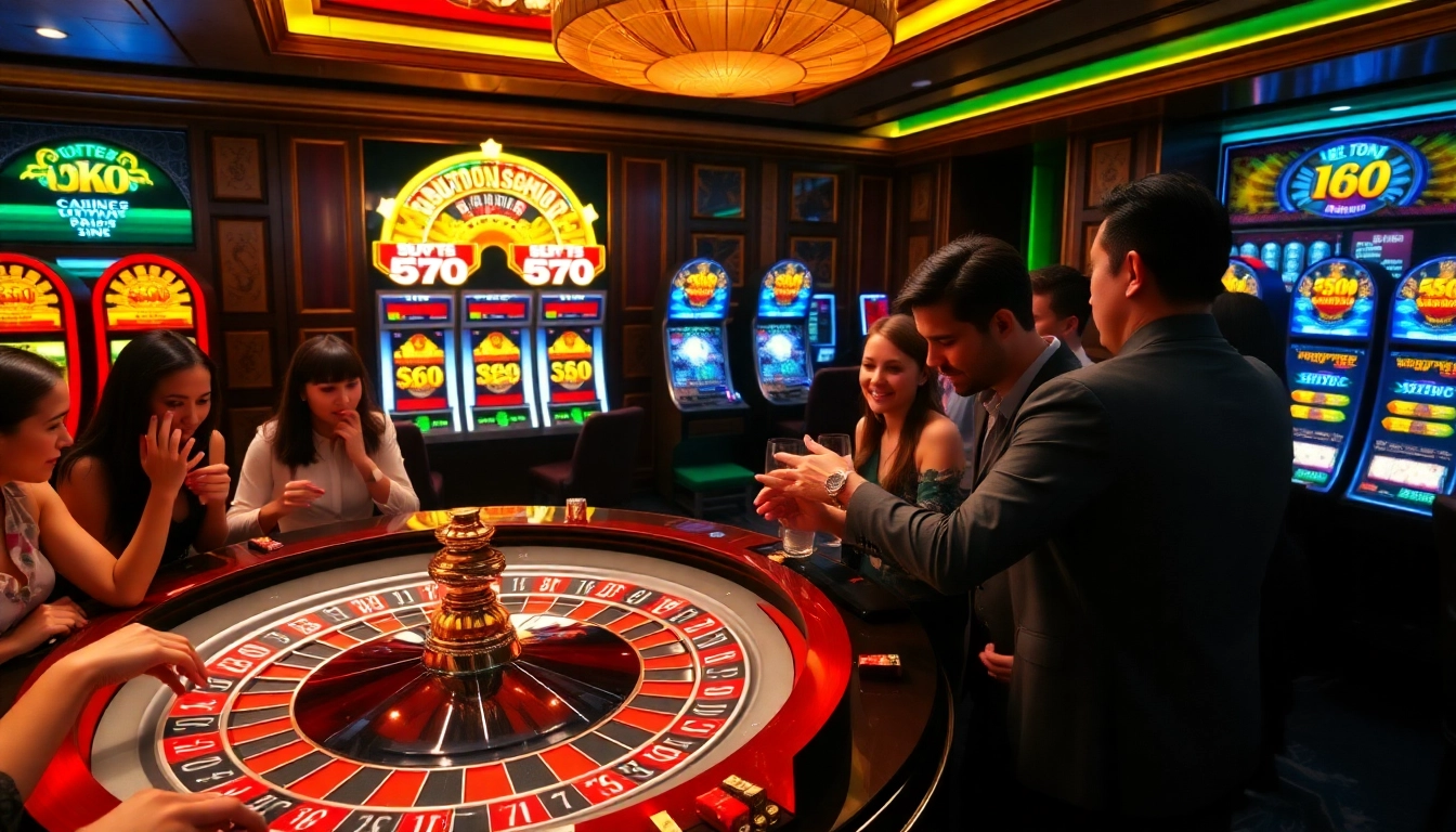 Experience thrilling gaming action at https://188v.today/ with vibrant casino visuals and luxury gaming tables.